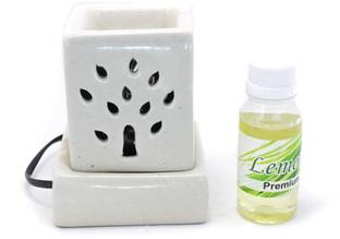 Bright Shop Square Shape Electric Diffuser with 60 ml oil Diffuser, Diffuser Set Square Shape Electric Diffuser with 60 ml oil