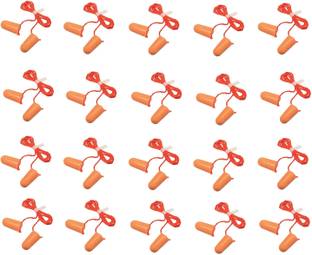 3M 1110 Corded Foam, Noise Reduction Ear Plugs (Pack Of 20), Orange Ear Plug