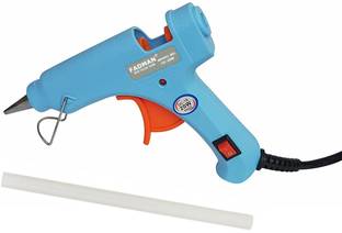 FADMAN Sky Blue Mini 20 Watt & 1 Glue Sticks Hot Melt Glue Gun For Art & Crafts,DIY,Kirigami,Paper,PCB,Plush Toys,Crafts,Wood,Box Standard Temperature Corded Glue Gun