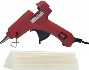 FADMAN Red Mini 20 Watt & 20 Glue Sticks Hot Melt Glue Gun For Art & Crafts, DIY, Kirigami, Paper, PCB, Plush Toys, Crafts, Wood,Box Standard Temperature Corded Glue Gun