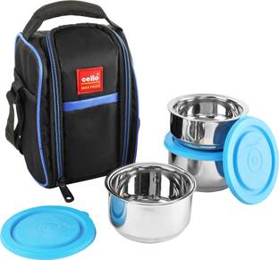 cello Max Fresh Thermi 3 Containers Lunch Box