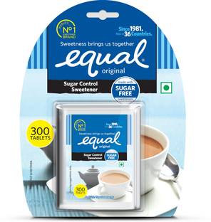 Equal Sweetener, Sugar Free, Low Calories, Sugar Control, Sweetener