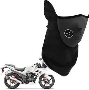 KANDID Black Bike Face Mask for Men & Women