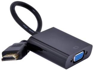 HOC  TV-out Cable KPZ_HDMI435K HDMI to VGA Cable compatible for laptop/PC/TV/Tablet/Projector/Xbox