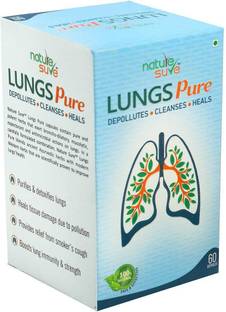 Nature Sure Lungs Pure Capsules for Men & Women – 1 Pack (60 Capsules)