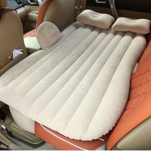 Techtest Car Inflatable Bed ( Inflatable Bed Small Beige ) Comfortable 5 In 1 Car Inflatable Bed