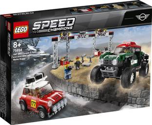 LEGO 1967 Mini Cooper S Rally and 2018 MINI J (481 Pcs)