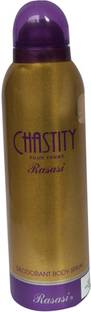 RASASI Chastity Pour Femme Deodorant Spray  -  For Women