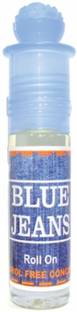 INDRA SUGANDH Blue Jeans Attar Roll On PERFUME FOR MEN 24 HOURS LONG LASTING FRAGRANCE Floral Attar