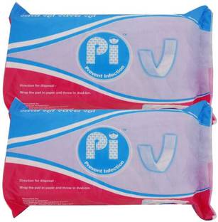 PI (Prevent Infection) Maternity pads/napkins regular fit, pack of 2(count 20) comfortable and irritation free pads Sanitary Pad