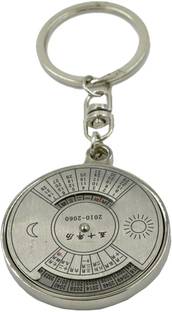 faynci 50 Years Calendar Keychain-Silver Set Of 1 Key Chain