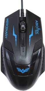 Warhammer GX750 Mercenary 4D 800 DPI Gaming | Office| Home Mouse (Black) Wired Ambidextrous Optical  Gaming Mouse