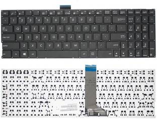 ASUS X553 X553M X553MA Internal Laptop-size Laptop Keyboard Compatible with Desktop, Laptop, Mac Backlit Membrane Mixed Colour Lighting, White & Black Keycaps, Double Injection Key Caps