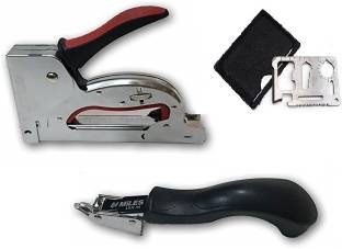 Tools Centre Miles Kangaro TS-2380A Gun Tacker, Staple Gun With Staple Remover. Cordless  Stapler
