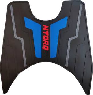 Ntorq Multi-Color Rubber Footmat TVS Two Wheeler Mat