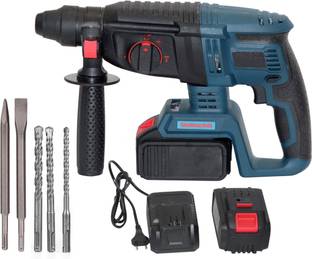 Digital Craft 21 V Rechargeable Electric 26mm Cordless Rotary Hammer Drill Machine Battery Drilling Machine Woodworking Power Tools Rotary Hammer Drill