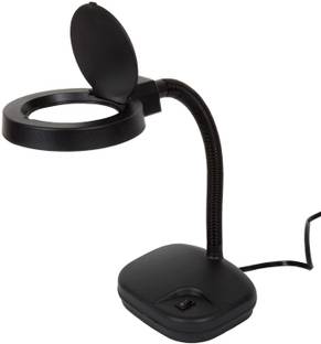 Buyyart New Tabletop Gooseneck Magnifying Lamp Magnifier 5X 10X Desk Adjustable Light Jewelry 5X 10X Page Magnifier