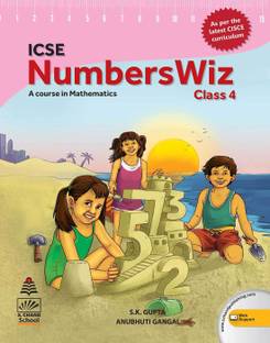 ICSE Numberswiz Class 4  - A Course in Mathematics First Edition