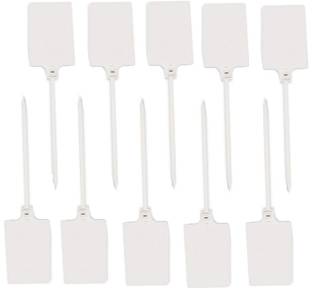 SYGA 10 Pieces Disposable Signage Strap Logistics Seal Sticker Label Lock Plastic Flexible Straps Cable Tie