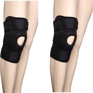 DreamPalace India Adjustable Knee Support Open Patella (Pair) Knee Support