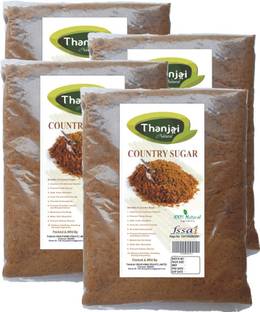 THANJAI NATURAL Traditional Country Sugar 4000grams Pure 100% Natural No preservative/ No Chemicals made in Oldest Traditional Method Sugar