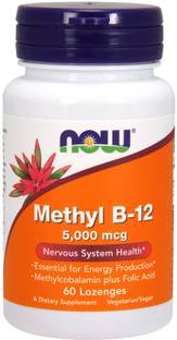 Now Foods Methyl B-12 5000 mcg 60 Lozenges