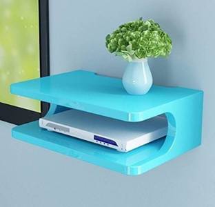 craftonlines Beautiful wall set top box stand Wooden Wall Shelf