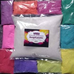 VASU Pack of 10 Rangoli Powder