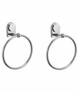 deeplax towel ring brass straw towel holder stand set of 2 silver Towel Holder