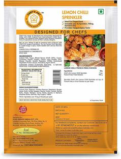 chef's art Lemon Chilli Sprinkler, 500 grm