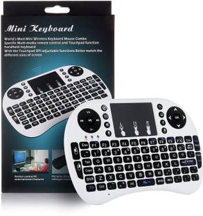 PSYCHE Cute Portable 92 Keys with Mouse Touchpad Bluetooth, Wireless Handheld Multi-device Keyboard Compatible with Desktop, Laptop, Mac