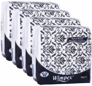 Wimpex w-33 Black Paper Napkins