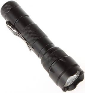 Gadget Hero's Mini Cree XML T6 Ultrafire Flashlight Torch Adjustable Zoom Beam. 5 Modes. Battery & Charger Included. 12W, 1600 Lumens Torch