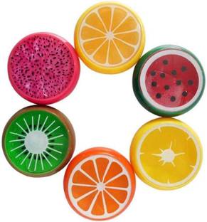PS Aakriti Fruit Crystal Jelly Slime Putty ( Set of 6 ) Multicolor Putty Toy Multicolor Putty Toy