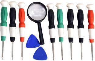 Deals Destination 11 in 1 Mobile and laptop Repair Kit with 2 Opner and magnifier Precision Screwdriver Set