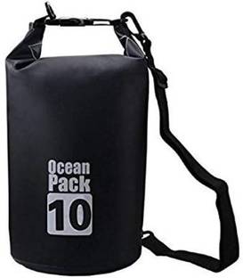 ATOOZED 10L Outdoor Ocean Pack Waterproof Dry Bag Sack Storage Bag 10 Liter (Black Color)