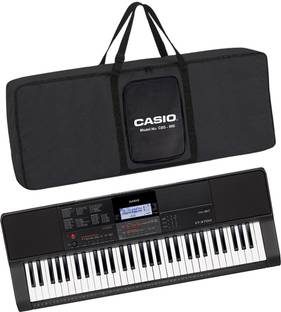 CASIO KS43 + CBC600 Black CT-X700 + CBC600 Black Carry Case Digital Portable Keyboard
