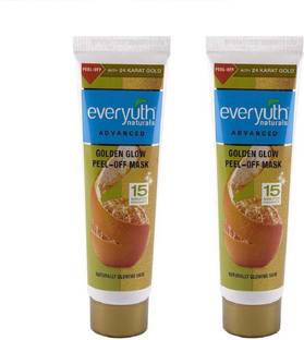 Everyuth Naturals NATURALS GOLDEN GLOW PEEL-OFF MASK 90 GM pack o x2