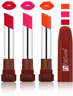 ForSure Red, Ruby Red, Nude Velvet Matte Lipsticks
