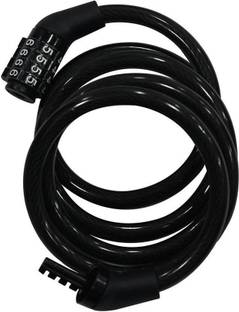 Techista Multipurpose(Non-Resettable,Fixed)Number Lock for Bikes,Cycles,Helmets Luggage Cycle Lock