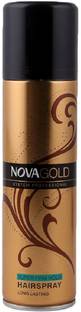 NOVA Gold professional long lasting super hold hair spray Hair Spray