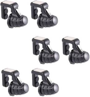 RETRACK SET OF 3PC S9 PUBG Mobile Phone Game Trigger Fire Button Gamepad Controller Six Fingers Linkage Gaming Joystick Aim Key Shooter  Joystick