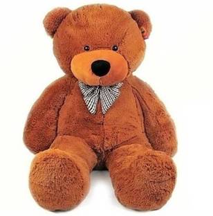 Giftee 4 FEET LONG BEAUTIFUL, SPONGY TEDDY BEAR,GIFT FOR SOMEONE SPECIAL/ ANNIVERSARY GIFT/ VALENTINE GIFT/GIFT FOR GIRLFRIEND/ BIRTHDAY GIFT  - 122 cm