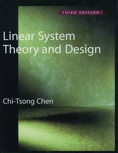 Linear System Theory and Design