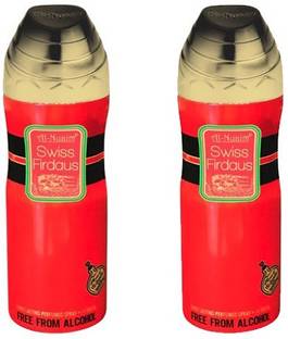 Al Nuaim Swiss Firdous Deodorant 200ml Deodorant Spray  -  For Men