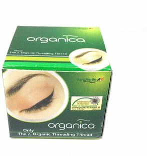 Vardhman 2 Spool Organica Eyebrow Hair Remover Cotton Threading Threads Eyebrow Thread
