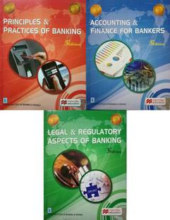 Combo Set For Jaiib Principles / Accounting And Legal 3 Edition Book For Macmillan