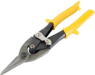 TOOLBUX Tin Snip Tin Aviation Snips Sheet Metal Shear Cutting Tool HEAVY DUTY Metal Cutter Professional Quality Aviation Snip (Tin Cutter) Cutter Professional Quality Aviation Snip (Tin Cutter) Cutter Tinner Snips TBTC2 Metal Cutter