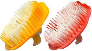 YOUNGMONK Handy Finger Comb (Multicolor) (Pack of 2)