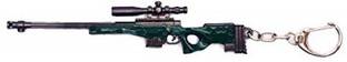 AeroStark Green-Silver Pubg Battlegrounds AWM Sniper Key Chain